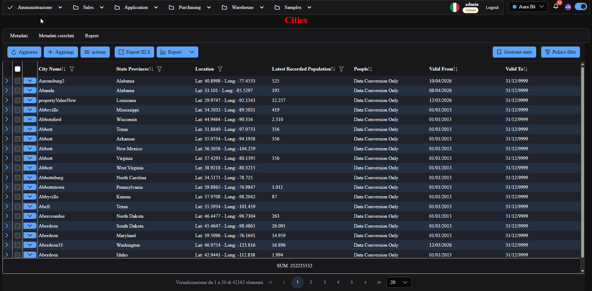 From SQL table to working interface — real capture