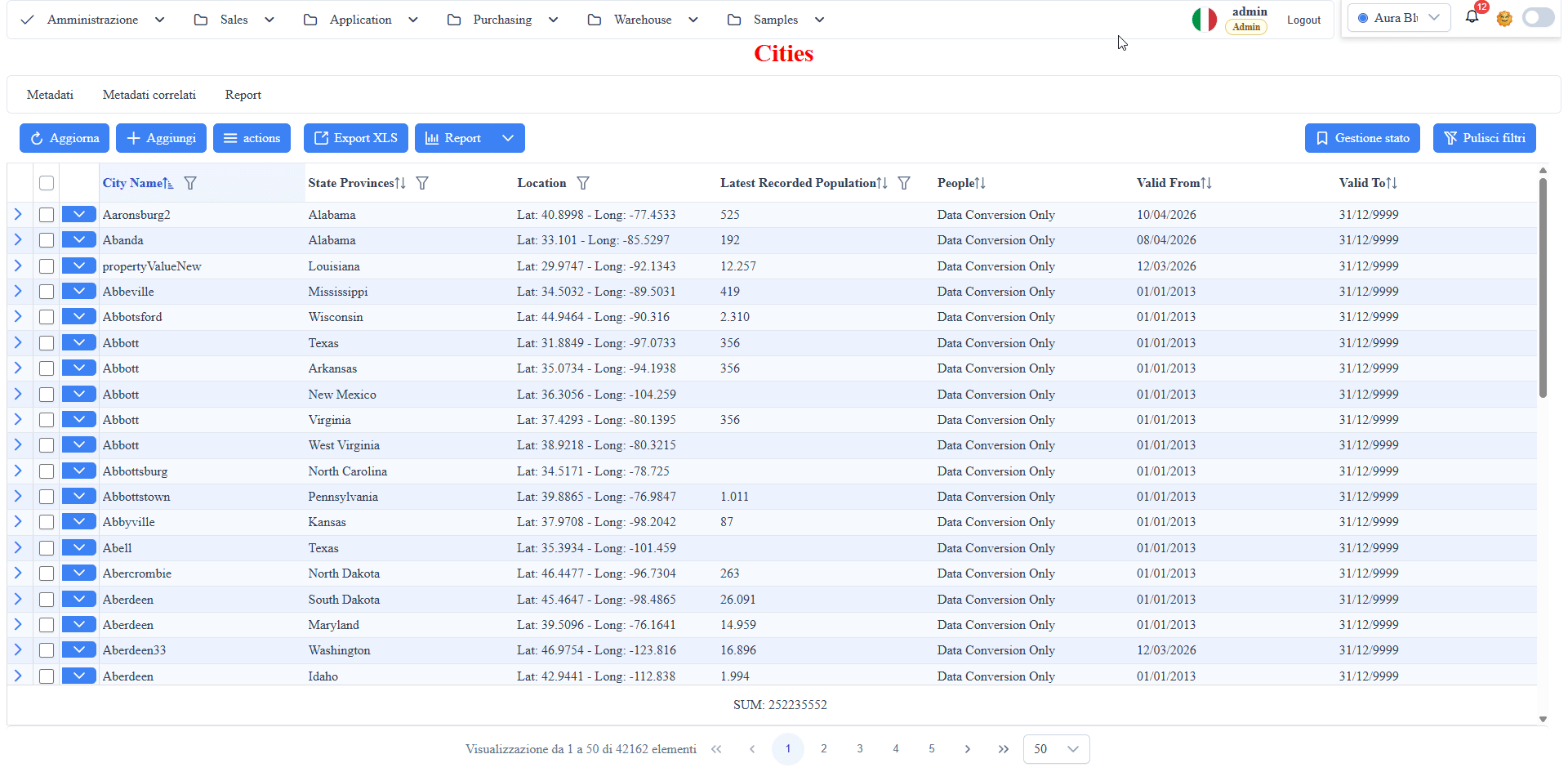 WUIC theme switcher — same metadata, multiple visual themes, runtime switch